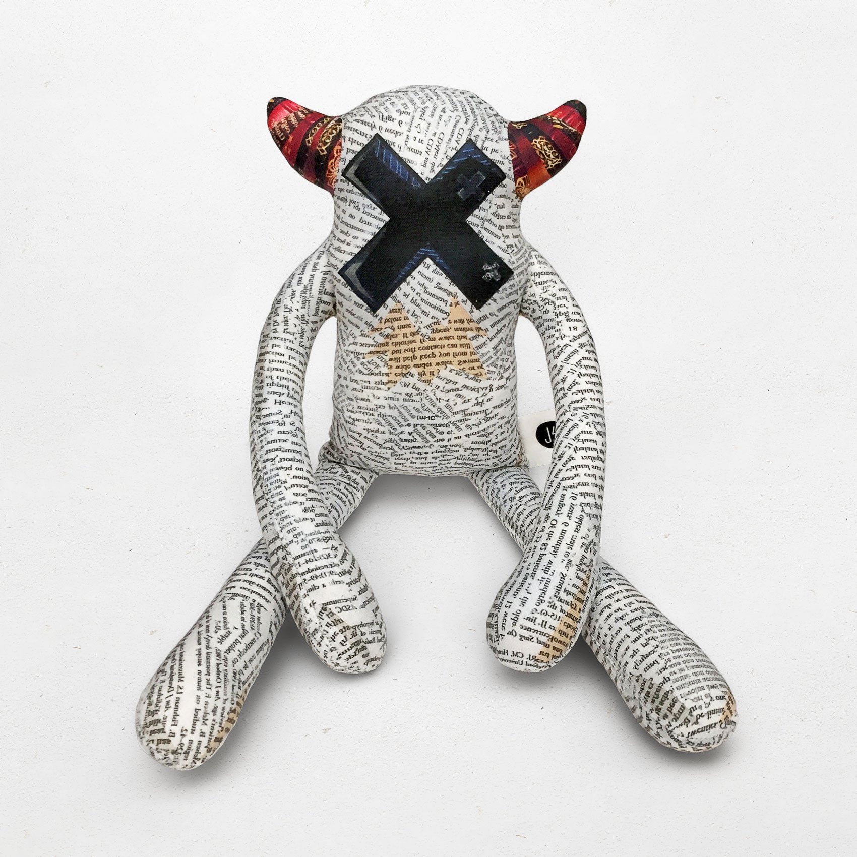 Alphonse - Papercut Monsters - Handmade Stuffed Toy