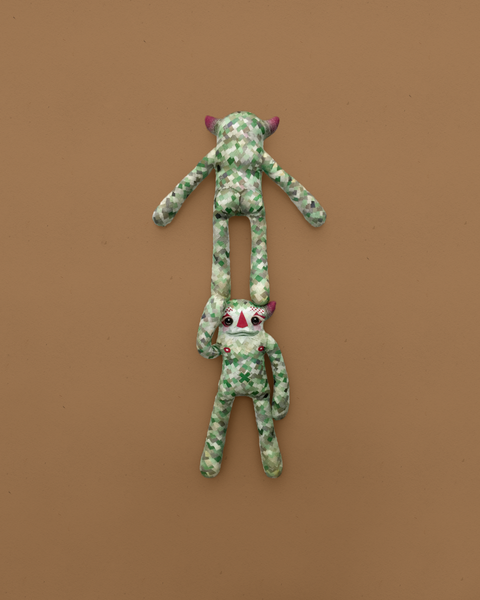 Murdoch - Papercut Monsters - Handmade Stuffed Toy