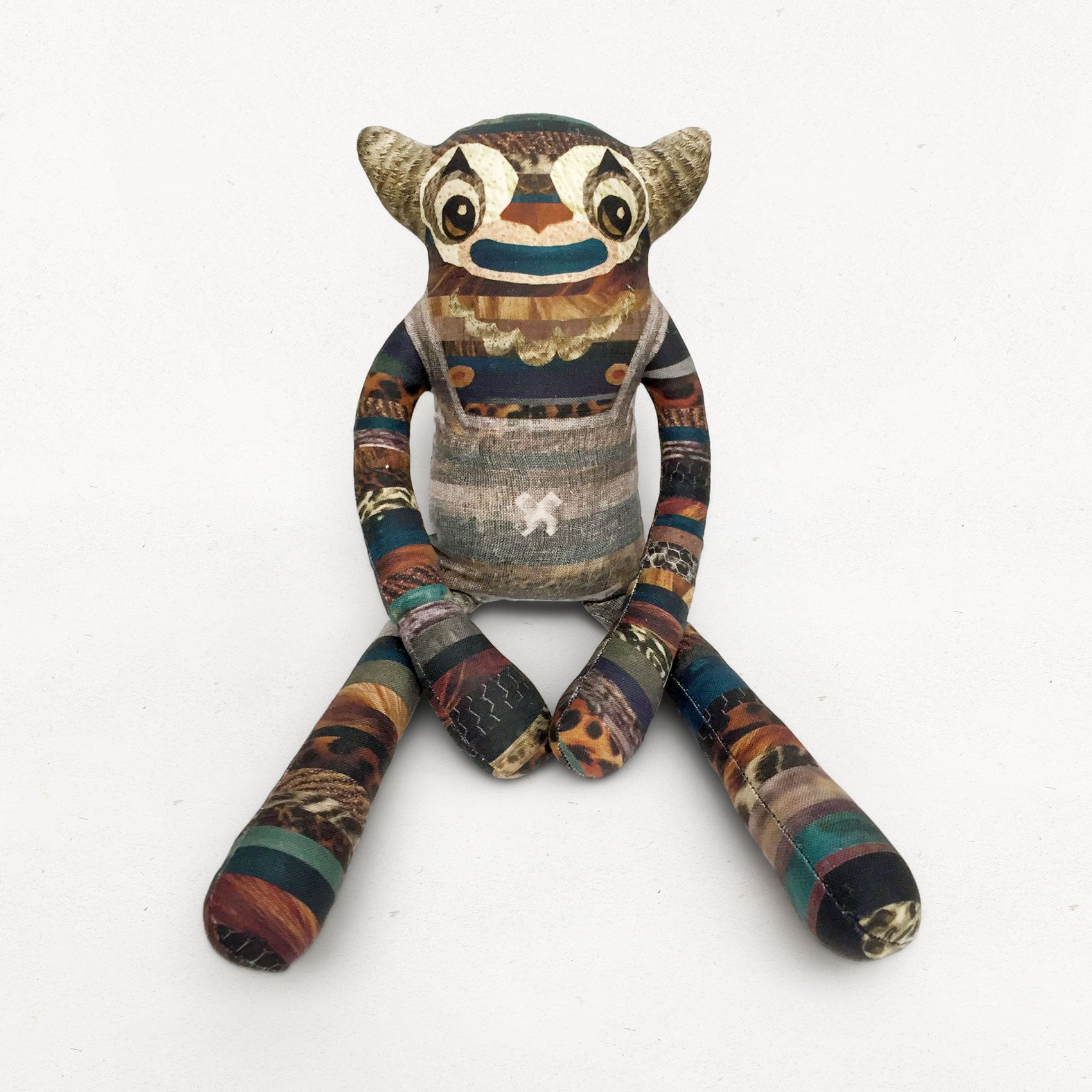 Thomas - Papercut Monsters - Handmade Stuffed Toy