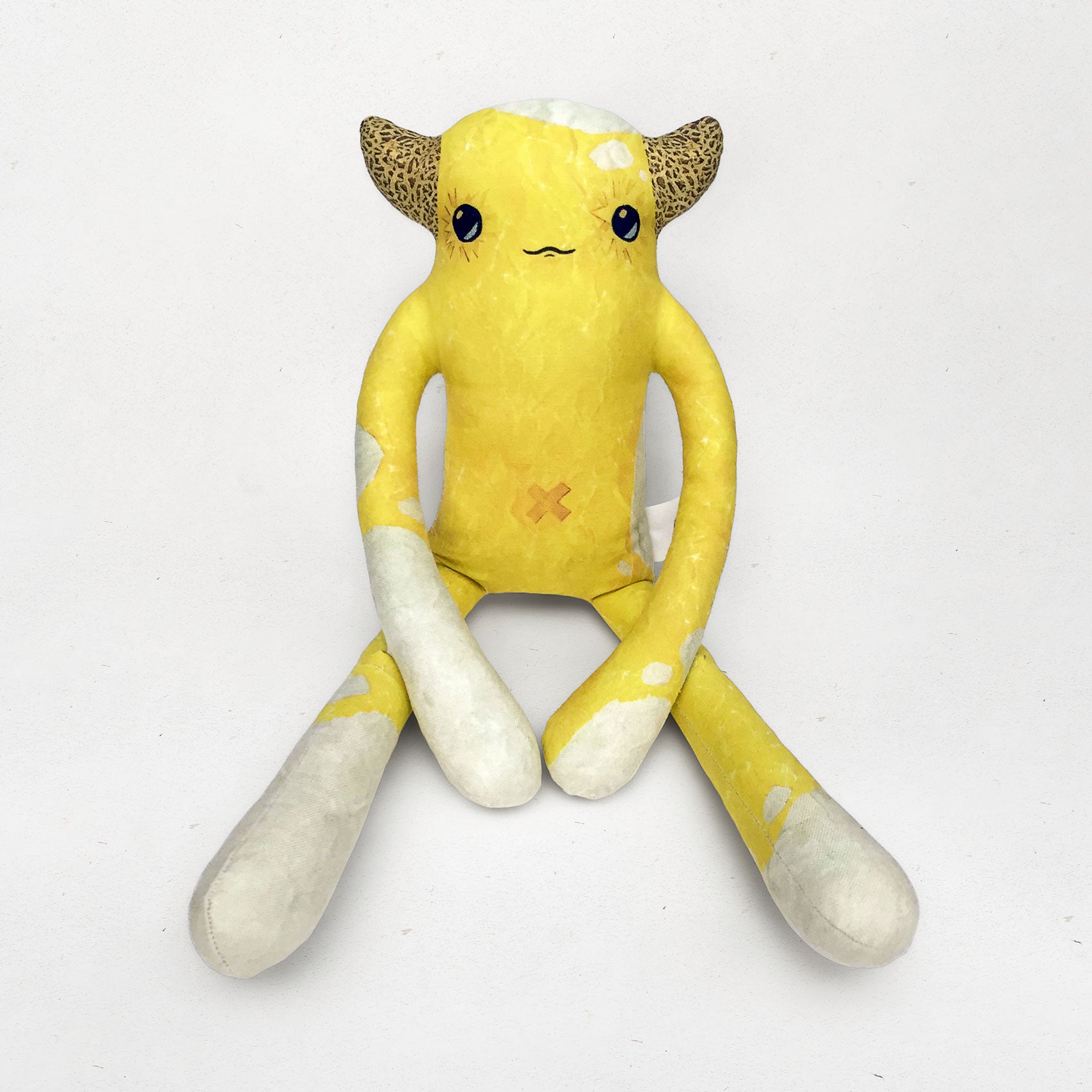 Benjamin - Papercut Monsters - Handmade Stuffed Toy 